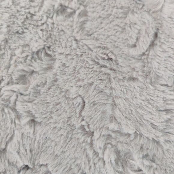 Anthropologie Leifsdottir faux fur zip back short sleeve tee sz L - Picture 8 of 11